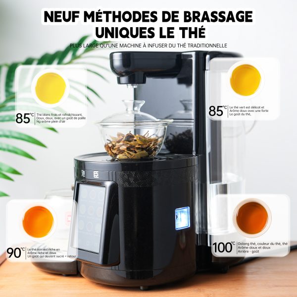 Machine à infuser intelligente - tea QR Master 1.3L/1300ml avec reconnaissance de Code QR et programme personnalisé - Image 2