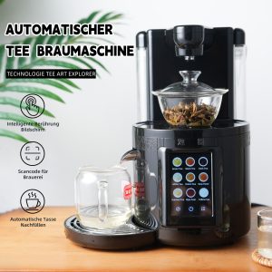 Smart Braumaschine - Tee QR Master 1.3L/1300ml mit QR-Code-Erkennung und benutzerdefinierten Programmen
