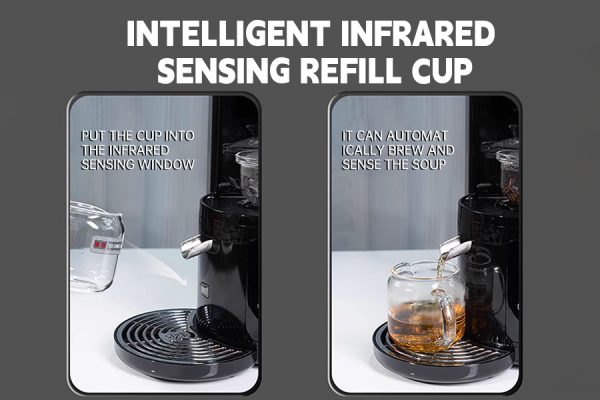 Smart Brewing Machine - Tea QR Master 1.3L/1300ml with QR Code Recognition & Custom Programs - Image 6
